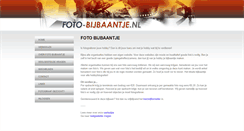 Desktop Screenshot of foto-bijbaantje.nl